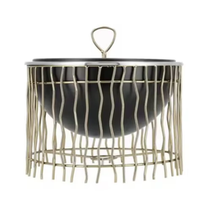 Plats de chauffe-plats en métal plaqué argent avec support de concepteur chauffe-plats pour la cuisine du Moyen-Orient de fête de buffet d'hôtel - Product Image 4