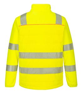 Veste en polyester à manches longues haute visibilité pour homme, respirante et grande taille, vêtements de travail - Product Image 3