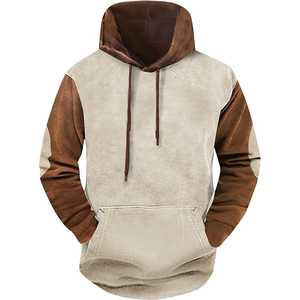 Wholesale Cheap Custom Latest Blank 100% Cotton New <b>Design</b> Sweatshirt Quick Dry Hip Hop Oversized Pullover Hoodie Man - Product Image 6