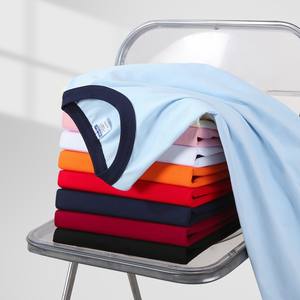 เสื้อยืดผ้าฝ้าย100% ใส่ได้ทั้งชายและหญิงเสื้อยืดย้อมสี Dtg สำหรับ200gsm ลายเย็บปะระบายอากาศได้ดีดีไซน์ใหม่ - Product Image 3