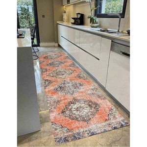 Tapis imprimé - Design bohème marocain moderne pour la décoration de la maison, tapis en chenille - Product Image 4