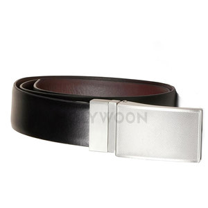 Cinturones de Cuero Vacuno Casuales Ejecutivos para Hombre, Diseño de Hebilla Elegante, Impermeables y Ligeros para Reuniones de Negocios y Uso en la Oficina - Product Image 4