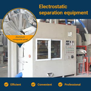 Separador electrostático de reciclaje de plástico completamente automatizado Máquina separadora de metales de plástico Máquina separadora electrostática - Product Image 6