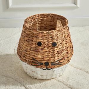 Panier en jacinthe d'eau tressé en forme de souris, panier de rangement fait main, vente en gros, écologique, fabriqué au Vietnam - Product Image 6