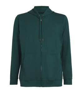 Men's Lightweight Zip Up Hoodie Long Sleeve Sweatshirt with Drawstring Casual Athletic Streetwear Jacket - Product Image 1