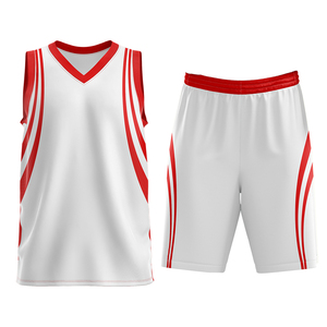 Uniforme de basket-ball à séchage rapide de haute qualité respirant nouveau style de vêtements grande taille prix de gros - Product Image 1