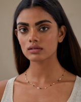 Collier de perles noires et diamants en or certifié, cadeau unique cultivé en laboratoire, bijoux de style vintage et testeur de diamants, lien de passage