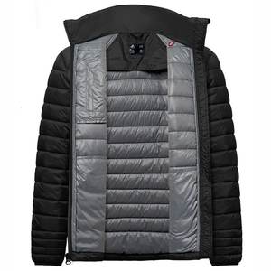 Blouson matelassé personnalisé pour homme, manteaux à bulles de designer, doudoune rembourrée légère pour l'hiver, blouson matelassé pour homme - Product Image 5