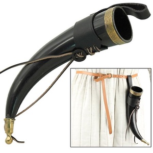 Viking Medieval 16oz 18oz calidad vidrio cerveza cuerno jarra taza 18oz capacidad Animal estilo cuerno taza/Stein con soporte de Metal regalo - Product Image 6