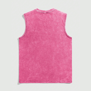 Camiseta sin mangas Cool Feel de alta calidad, camiseta personalizada de verano Cool Touch, camiseta sin mangas de gimnasio para hombres - Product Image 2