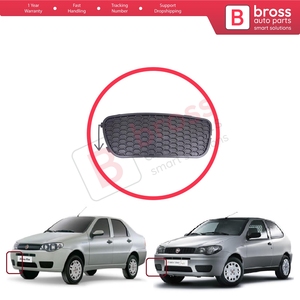 Grille de Pare-chocs Avant Droite Sans Trous pour Phare Antibrouillard BSP1188-2 pour Palio Siena MK1 178 2007-2016 Albea 2002-2012 51703144 - Product Image 5