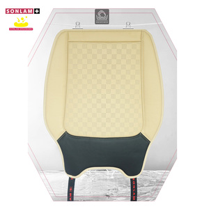 Housses de siège pour voitures, siège conducteur, bleu et noir, vente en gros, ODM, cuir Nappa, accessoires intérieurs automobiles, housses de siège de voiture en cuir, design - Product Image 1