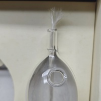 Globes en verre soufflé à la main transparents en forme de goutte d'eau pour Hanouka juive - Vente en gros