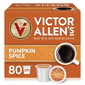 Café Victor Allen's con Sabor a Especias de Calabaza, Tueste Medio, 80 Unidades, Cápsulas de Café Individuales - Product Image 1