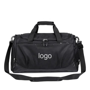 Logo personnalisé de haute qualité sac polochon de sport Simple Polyester imperméable sac d'équipe fermeture éclair suspendue pour voyage Gym Style de mode - Product Image 6