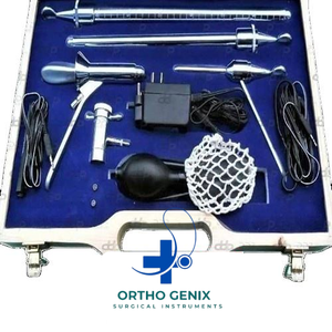 Ensemble de Sigmoidoscope Ortho Genix Proctoscope Anoscope Ear Forceps en Acier Inoxydable Ensemble d'Instruments Manuels Modèle OG-47 Certifié CE - Product Image 1