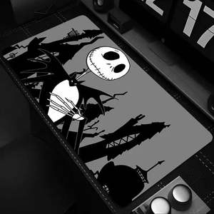 XXL Jack Skellington Printed Mouse Carpet <b>Custom</b> Design <b>Desk</b> <b>Mat</b> for Computer Wireless Charging in Stock - Product Image 5