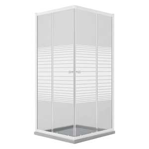 กล่องอาบน้ำคริสตัลเซรากราฟ 2 ประตู 'เพอร์ลา' 70 X 90 - สูง 185 - Product Image 1