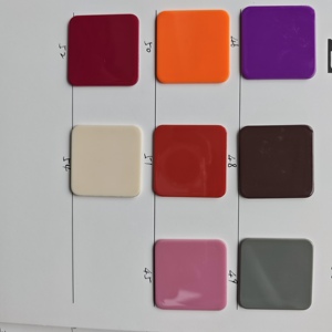Pastel Acrylic Laser Cut <b>Small</b> Size 500x600mm (20x24inch) 2.5mm Thickness in Stock - Product Image 2