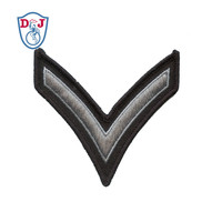 Écussons personnalisés populaires, rayures de rang, emblèmes, badges brodés, écussons pour uniformes, accessoires vestimentaires