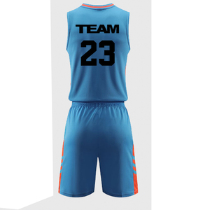 Ensemble de vêtements de sport pour hommes, uniforme de basket-ball, imprimé personnalisé, respirant, séchage rapide, accepte le logo personnalisé, vêtements de sport unisexe - Product Image 3
