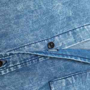 Camisa de Mezclilla para Hombre, Nueva Llegada, Casual, 100% Algodón, Antiarrugas, Transpirable, Manga Larga, Cómoda para el Verano - Product Image 5