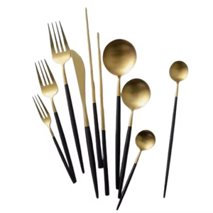 Juego de cubiertos con acabado brillante Royal Look para fiestas y cocina de catering de hotel suministrado directamente por la India - Product Image 2