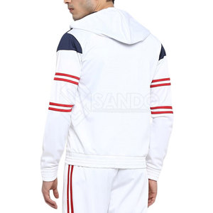 Chándal de algodón y poliéster a prueba de viento de último diseño, chándal de hombre de talla grande con logotipo personalizado - Product Image 3