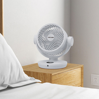 Venta al por mayor ventilador de mesa recargable USB 10000mAh batería ventilador de escritorio eléctrico circulación Mini ventilador de circulación de aire de escritorio portátil