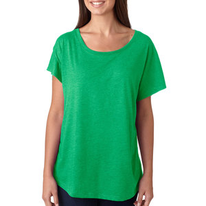 Camiseta de manga corta con hombros descubiertos y cuello redondo para mujer - Product Image 1