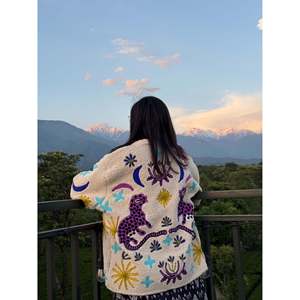 เสื้อแจ็คเก็ตขนแกะปักลายเสือแบบวินเทอร์  นุ่มสบายเหมือนตุ๊กตา ให้ความรู้สึกสบายในการสวมใส่ - Product Image 1