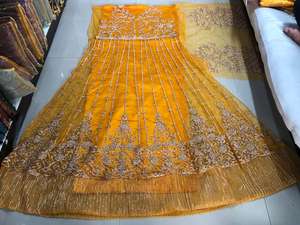 ชุดแฟนซีผ้าซาติน georgatte จากนักออกแบบล่าสุด - Product Image 3