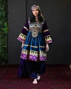 Tailles personnalisées broderie conception robes afghanes dames vente en gros meilleure qualité tribal banjara danse du ventre robe traditionnelle afghane - Product Image 5