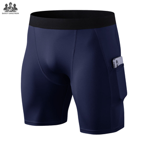 Compression Base <b>Layer</b> Shorts for Men | Elastic Waist <b>Mid</b>-Rise Sporty Gym Training Shorts | Quick Dry & Breathable OEM Factory - Product Image 5
