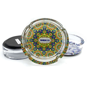 Logo personnalisé en gros Boho <span class=keywords><strong>Camel</strong></span> <span class=keywords><strong>Cendrier</strong></span> Souvenir Marocain Verre Maroc <span class=keywords><strong>Cendrier</strong></span> - Product Image 3