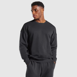 Traje de chándal minimalista para hombre para otoño Streetwear & Athleisure Crew Neck Joggers Moda y relajado - Product Image 1