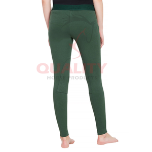 Pantalon d'équitation pour dames Tissu extensible léger et durable évacuant l'humidité Support taille haute avec poignée de siège complète avec prix bon marché - Product Image 6