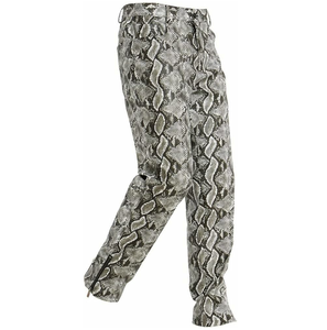 Pantalon de motard personnalisé en cuir de peau de serpent pour femmes, respirant, taille plus, coupe ajustée - Product Image 3