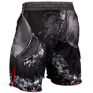 2025 New Customizable MMA Grappling <b>Shorts</b> <b>for</b> <b>Men</b> with Elastic Waist Breathable & Quick Dry Fabric <b>for</b> Boxing & Taekwondo - Product Image 4