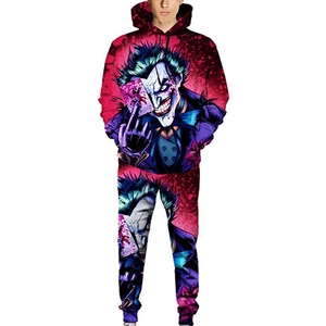 Ensemble de survêtement de sport pour hommes, sweat à capuche à manches longues, pantalon de jogging Slim Fit, pantalon complet pour hommes, survêtement à rayures - Product Image 2