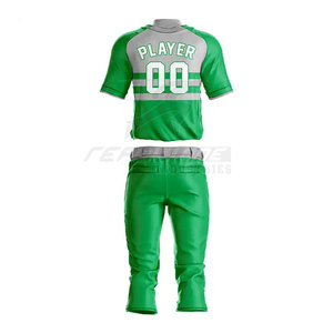 Uniforme de Béisbol para Hombre, Cómodo, Fabricado en Fábrica, 100% Poliéster, Secado Rápido, Transpirable, Sostenible y Personalizable - Product Image 2