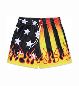 Short de sport de rue pour hommes personnalisé des fabricants d'usine directs Short de bain de compression respirant confortable de haute qualité - Product Image 2