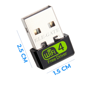 2.4GHz 150Mbps USB2.0 Wifi <b>Adapter</b> External/Internal <b>Wireless</b> Card for Computer Laptop PC with 5GHz Frequency Stocked! - Product Image 4