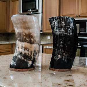 แก้วแตรสั้นทำมือคุณภาพสูงของขวัญที่สมบูรณ์แบบสำหรับผู้ชื่นชอบและคนรักแฟนตาซีพร้อมจำหน่ายจากอินเดีย - Product Image 5