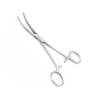 Fórceps curvos Pean Rochester de alta calidad, instrumentos quirúrgicos veterinarios hemostáticos de 8 pulgadas, sala de fórceps para cirugía quirúrgica - Product Image 1