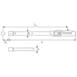 ประแจวัดแรงบิด Stahlwille MANOSKOP รุ่น Service/Series พร้อมแท่นยึดสำหรับใส่หัวประแจ - Product Image 2