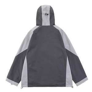 Dernière conception de veste coupe-vent pour hommes de haute qualité veste coupe-vent climatisée en nylon respirant veste coupe-vent tendance - Product Image 4