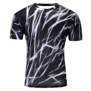 T-shirt personnalisé pour homme, sublimation, imprimé sur toute la surface, léger, séchage rapide, respirant, t-shirt d'équipe pour homme et femme, usine OEM - Product Image 1