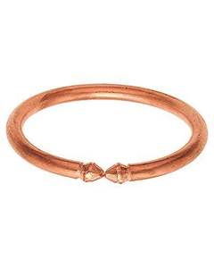 Pure <b>copper</b> <b>bracelet</b> with wide hammered design for <b>men</b> women arthritis relief healing meditation wellness handmade jewelry - Product Image 1