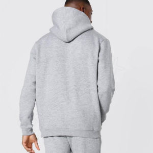 Sweat à capuche pour homme avec capuche à cordon de serrage Sweat-shirt épais en polaire Hiver Chaud et décontracté Vêtements Streetwear en coton Haut - Product Image 2